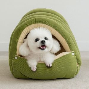 Luxurious Cartoon Pet Mat Plush Fluffy Orthopedic Memory Foam Heated Eco-Friendly Pet <b>Bed</b> Oval Shape Small Large <b>Dogs</b> Cats - Product Image 3