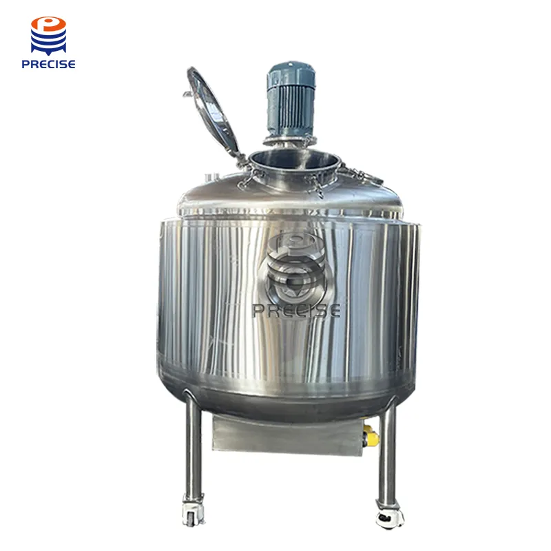 Tangki pencampur stainless steel 100l -50000l, mixer tank stainless steel dengan agitasi