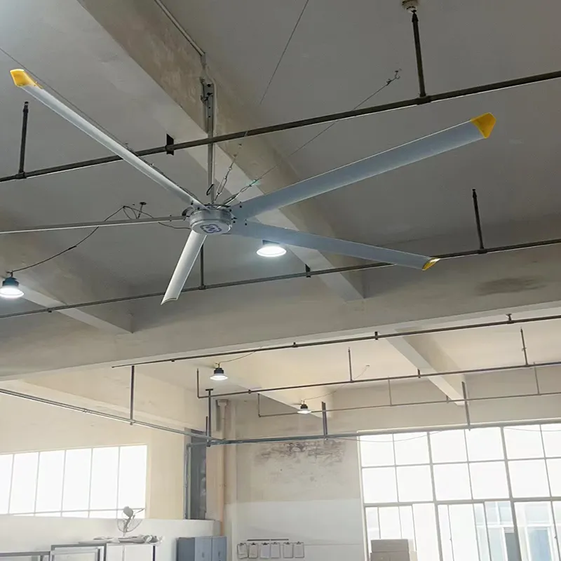 Grande uso di ventilazione animale della fattoria 10ft 24ft 20ft 16ft 14ft 12ft HVLS soffitto ventola di raffreddamento per l'industriale