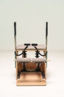 Commercial Pilates Combo Chair Oak/maple Frame Wunda Exercise Chair with Pedal Platform Yoga Studio Fitness Equipment