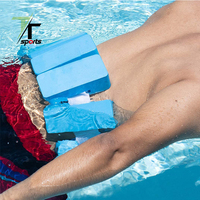 Ensemble d'exercices aquatiques gonflables durables TTSPORTS EVA, ensemble d'exercices de natation imperméable avec ceinture en mousse et haltères d'exercice