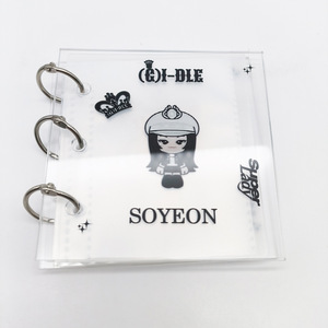 Album de cartes KPOP <span class=keywords><strong>GIDLE</strong></span>, musique Super Lady, album de dessins animés, acrylique, plastique, Soyeon, Miyeon, style coréen, YUQI, fans, petites collections de cartes - Product Image 6