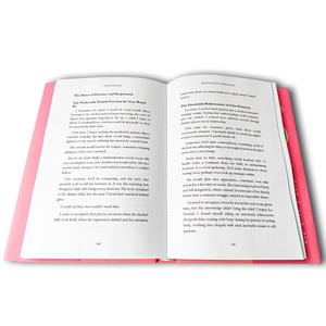 Romanzo personalizzabile con copertina rigida stampato in lamina d'oro con bordi colorati spruzzati nuovo Design carta Offset nuovo libro del cliente - Product Image 2