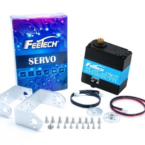 Servo Feetech Sts3035 35Kg Cm 12V con Engranaje Metálico de Alto Torque para Robot - Product Image 1
