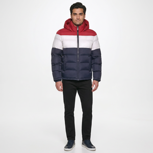 Nouvelle veste d'hiver matelassée en toile pour homme, sur mesure, de haute qualité, respirante, séchage rapide, fermeture éclair frontale, légère, 2026 - Product Image 1