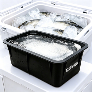 Molde de Silicona Extra Grande para Hielo, Ideal para Pesca, Nevera Portátil, Caja de Refrigeración para Exteriores - Product Image 1