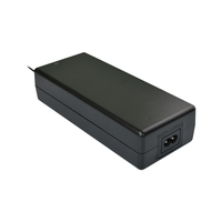 Adaptateur secteur de bureau 12V 10A avec options de connecteurs multiples, conforme aux normes DOE Niveau VI, CE, FCC, ETL, SAA, pour ordinateurs portables, caméras de vidéosurveillance, applications industrielles, fabricant OEM