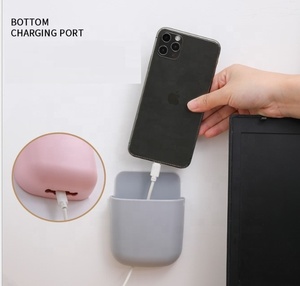 Soporte de Pared para Control <span class=keywords><strong>Remoto</strong></span>, Ecológico, de ABS y PP, Caja de <span class=keywords><strong>Almacenamiento</strong></span> para Teléfono Móvil, Organización de Cocina, <span class=keywords><strong>Almacenamiento</strong></span> de Medios - Product Image 2