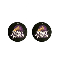 Diffuseur de parfum pour voiture personnalisé en papier coton avec logo personnalisé, cadeau promotionnel pour les stations de lavage de voitures