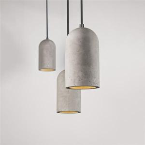 Luminaire suspendu en ciment <span class=keywords><strong>de</strong></span> style industriel, minimaliste, vintage, pour îlot <span class=keywords><strong>de</strong></span> cuisine, comptoir <span class=keywords><strong>de</strong></span> bar, café, lustre artistique créatif - Product Image 4