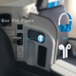 <span class=keywords><strong>Transmetteur</strong></span> <span class=keywords><strong>Bluetooth</strong></span> AUX 3.5mm, batterie de 10 heures, émetteur audio sans fil pour <span class=keywords><strong>avion</strong></span>, <span class=keywords><strong>avion</strong></span>, <span class=keywords><strong>avion</strong></span>, <span class=keywords><strong>avion</strong></span>, musique - Product Image 4