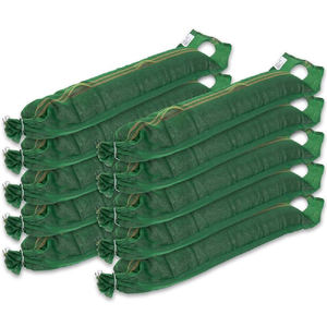 Sac de protection d'ensilage en polyéthylène haute densité (HDPE) Silonet PE, sac vert en plastique résistant aux déchirures, taille personnalisable, géotextile - Product Image 1