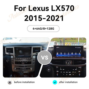 Autostereo Android multimedya CD Stereo araç DVD oynatıcı oyuncu Lexus Lexus 2015-2021 Carplay navigasyon ana ünitesi için teyp - Product Image 2