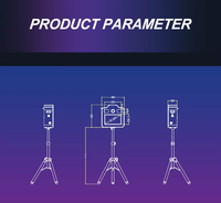 Photomaton intelligent 15,6 pouces avec écran tactile, éclairage RGB surround, machine photo LED DSLR, autres fournitures de fête, Photobox