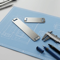 Plaque de marquage Kableclip KL en acier inoxydable détachable de 3,5 pouces x 3/4 pouce pour applications électriques industrielles