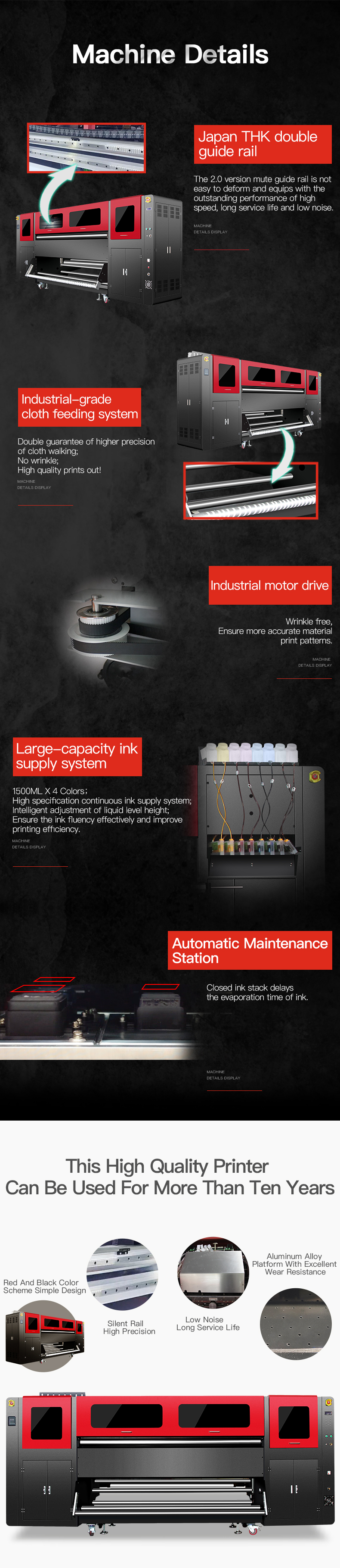 MT 8pcs I3200 printhead Sublimation Paper Printer for yoga clothes printing