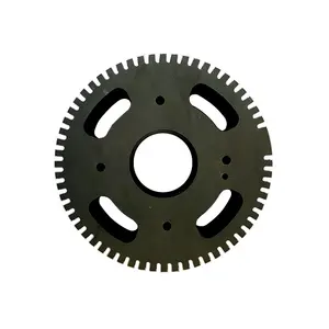 Custom Sprocket Wheel Laser Cut from 8mm Carbon Steel with Slots and Tooth for Agriculture machinery parts replacement