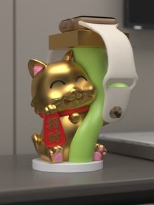 Base de Carga Decorativa para Apple Watch, Inspirada en IWatch8, Hecha a Mano, Pintada a Mano, con Forma de Animal, de Resina, con Temática de Amor - Product Image 3