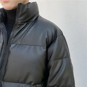 OEM ODM Custom Color Logo Men Lightweight Jacket Hooded Warm Waterproof Coat Plus Size Winter Bomber Matte Puffer Jacket