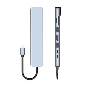 8 Port <strong>USB</strong> Hub Laptop Docking Station With Type-C <strong>Interface</strong> Suitable for Many <strong>Devices</strong> Factory Sell Price - Product Image 3