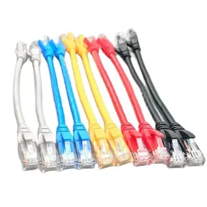 0.5M 10M 5M 1M 화이트 Cat6 이더넷 케이블 RJ45 네트워크 코드 패치 Cat6a LAN 짧은 케이블 노트북 라우터 TV BOX