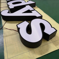 Lettres lumineuses étanches pour restaurants, enseignes, panneaux publicitaires, designs pour magasins, enseignes LED électroniques 3D, panneaux extérieurs, logo