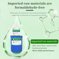Colle de verre de polydiméthylsiloxane liquide de silicone à deux composants blanc pierre de liaison forte mastic de verre adhésif de rideau en aluminium