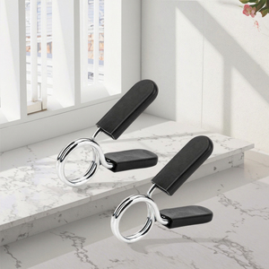 Colliers <span class=keywords><strong>de</strong></span> barre d'haltères à ressort <span class=keywords><strong>de</strong></span> <span class=keywords><strong>1</strong></span>/<span class=keywords><strong>2</strong></span> pouces avec poignée <span class=keywords><strong>en</strong></span> plastique plaque <span class=keywords><strong>de</strong></span> barre <span class=keywords><strong>de</strong></span> poids verrouille les pinces <span class=keywords><strong>de</strong></span> <span class=keywords><strong>collier</strong></span> 25/28/30/50mm pinces d'haltères OB - Product Image 1