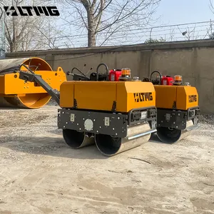 LTMG 중국 유압 진동 소형 미니 도로 롤러 압축기 기계 650kg 손로드 롤러