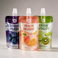 Pochettes souples personnalisées avec bec verseur pour liquides alimentaires, jus, purées de fruits, emballage de boissons – OEM ODM, haute qualité, faible MOQ