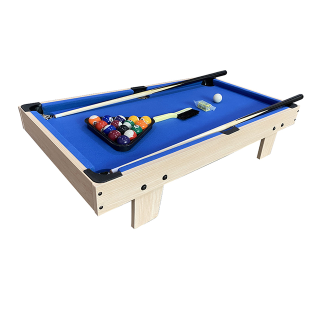 36-Inch Tabletop Billiard Table Living Room Arcade Pool Game Table with 2 Cue Sticks Ball Set Wholesale Rubber Cushion Material