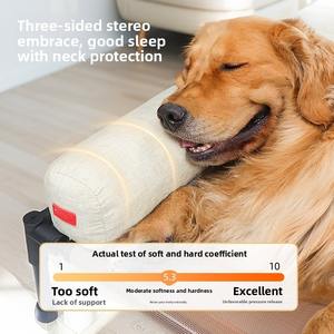 เตียงนอนสัตว์เลี้ยงแบบตาข่ายระบายอากาศขนาดใหญ่ ทันสมัย สำหรับขายส่ง พร้อมเมมโมรี่โฟม กันความชื้น ถอดซักได้ สำหรับสุนัขและแมว - Product Image 2