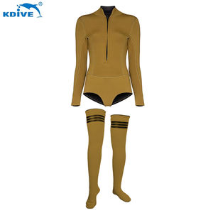 <span class=keywords><strong>Combinaison</strong></span> de plongée pour <span class=keywords><strong>femme</strong></span> KDIVE à manches longues, <span class=keywords><strong>combinaison</strong></span> de plongée à ouverture frontale, vêtements de plage. - Product Image 2