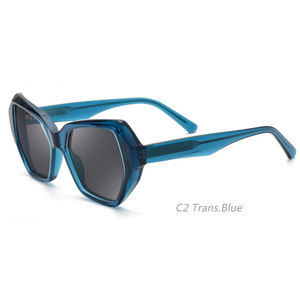 Montura de Gafas de Sol Polygon <span class=keywords><strong>Advanced</strong></span> Solar, Gafas de Sol de Acetato Vintage de Alta Calidad, Estilo Moderno y a la Moda, Unisex, <span class=keywords><strong>4</strong></span> Colores, Logotipo Personalizado - Product Image 3