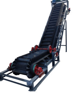 Courroie transporteuse ondulée de paroi latérale de jupe en caoutchouc incliné utilisée pour les matériaux en vrac - Product Image 4