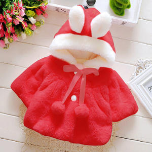 <b>Newborn</b> Baby Girls Fur Winter Warm <b>Coat</b> Outerwear Cloak Jacket Kids Clothes Snowsuit Outerwear Clothes - Product Image 2