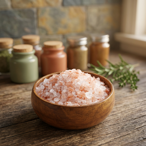 Sal Rosa del Himalaya Orgánica 2025, Sal Cristalina Pura a Granel para Cocinar, Gránulos Finos, Sal Comestible de Pakistán en Bolsa - Product Image 1