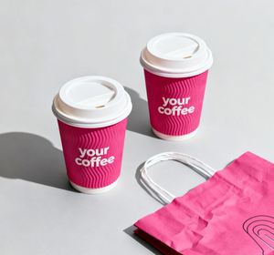Custom Printed Disposable Double Wall Paper <b>Cup</b> <b>8oz</b> 10oz 12oz 16oz Takeaway Hot <b>Coffee</b> Paper <b>Cup</b> for Cafe - Product Image 4
