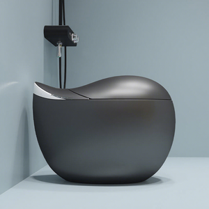 Nouvelle toilette intelligente entièrement automatique, WC commercial intelligent à nettoyage automatique pour la conception intérieure de nouveaux condos - Product Image 3