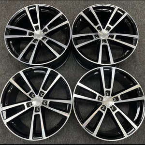 Jantes Galop <span class=keywords><strong>Noir</strong></span> Brillant 18-19 Pouces en Alliage d'Aluminium PCD <span class=keywords><strong>5</strong></span>*112 ET 30 Nouvelles Jantes de Voiture de Tourisme pour VW <span class=keywords><strong>Polo</strong></span> Golf Spokes - Product Image 6