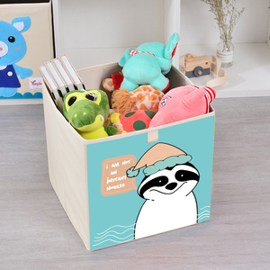 Práctico Animal Kid Baby Children Toy Bins Organizador Cubos de almacenamiento de tela plegable - Product Image 4