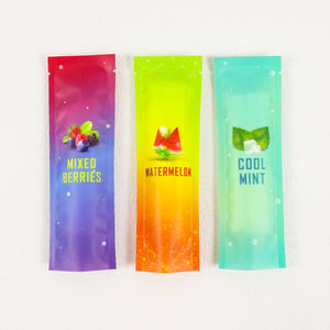 カスタマイズ可能な再封可能な防臭スタンドアップPET+PEジップロック喫煙用タバコ巻きタバコポーチプリロールサシェバッグ - Product Image 1