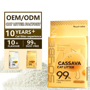 Campione Gratuito Lettiera per Gatti in Cassava 100% Naturale di Alta Qualità con Forte Deodorizzazione in Blocchi Spezzati - Product Image 1