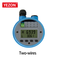 Sensor Limbah Industri RS485 Output Relay 4-20mA Terintegrasi Pengukuran Ketinggian Air Ultrasonik Non-Kontak untuk Sungai Jangkauan 3-60m
