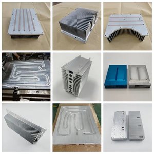 Wastafel panas Anodized hitam berbentuk bulat efisiensi tinggi dengan desain Pin - Fin padat untuk perangkat elektronik - Product Image 4