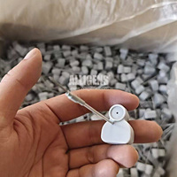 Alligens AT101 AM 58KHz Lanyard Pearl Tag Alarme Antivol AM Pearl Tag avec Lanyard en Plastique ABS Verrou Magnétique