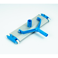 Grande tête d'aspirateur de piscine de luxe de 18 pouces en aluminium pour nettoyeur de piscine hors sol et creusé