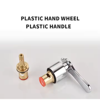 ABS Plastique Chrome Finition Poignée Angle Valve Robinet Cuisine Robinet pour Maison Hôtel Appartement Salle De Bains Robinet Accessoires