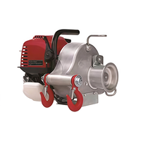 Treuil à manivelle léger de 9,5 kg, traction de 700 kg, moteur puissant, sans électricité, alimenté à l'essence