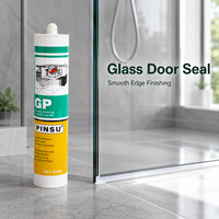Scellant en silicone multi-usages pour la construction, résistant aux intempéries, à séchage rapide, à forte adhérence, pour fenêtres en verre, 300 ml